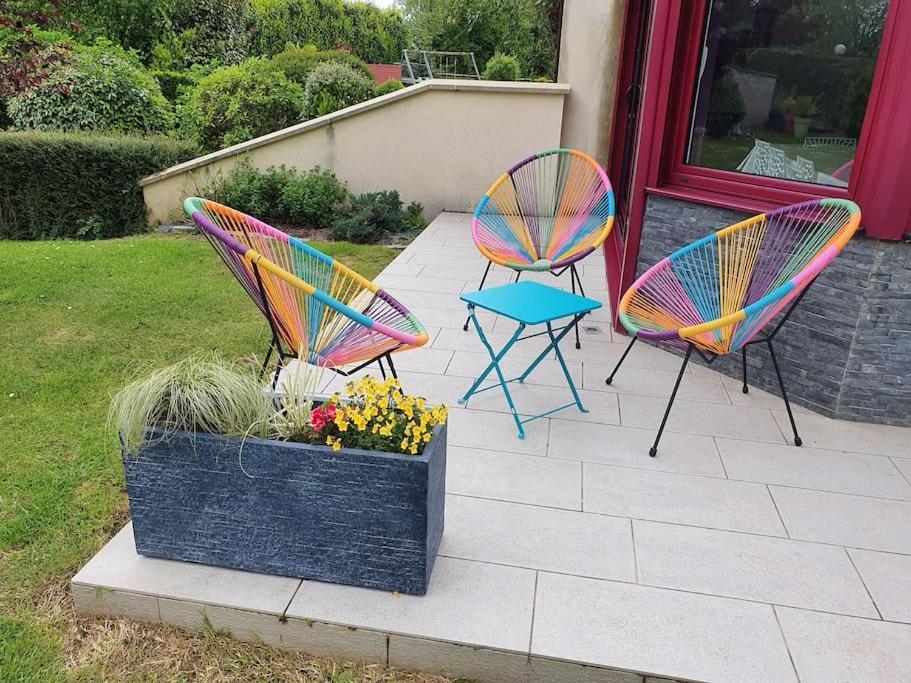La Mare Aux Chevres Villa Reux Екстериор снимка