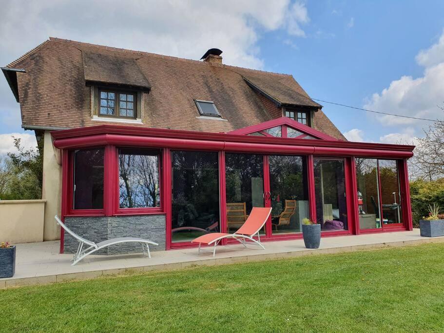 La Mare Aux Chevres Villa Reux Екстериор снимка
